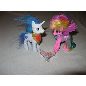 My Little Pony Princess Cadence Shining Armor Crystal Flurry Heart G4 Brushable